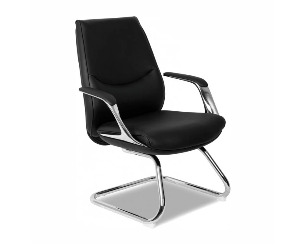 Кресло College CLG-627 LTU-C Экокожа, Черный