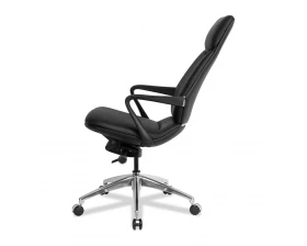 Кресло College CLG-628 GLTU-A Кожа/Экокожа, Черный images