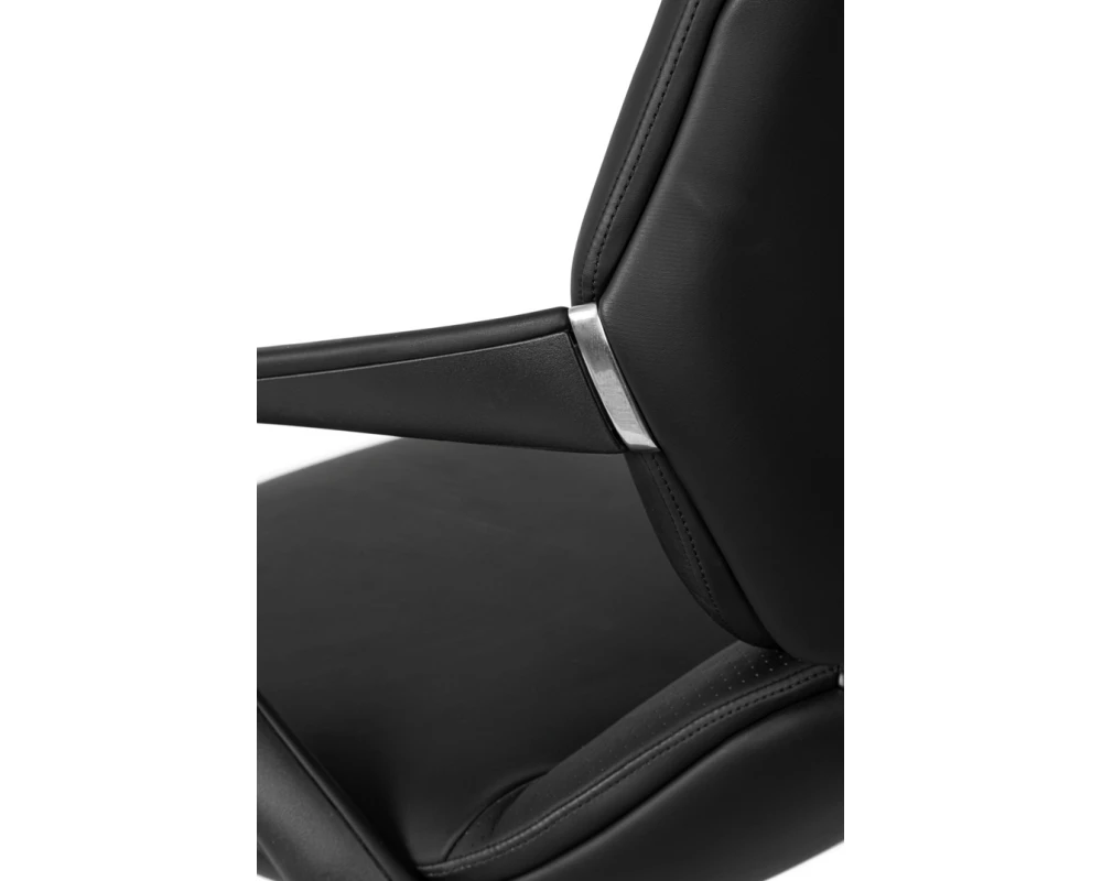 Кресло College CLG-628 GLTU-A Кожа/Экокожа, Черный