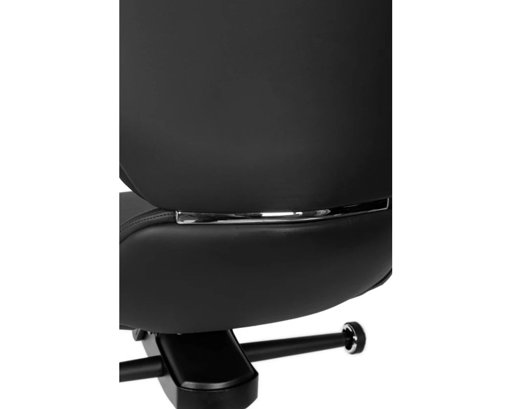 Кресло College CLG-628 LTU-A Экокожа, Черный