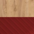 Дуб бофорд/Красный (эмаль)
