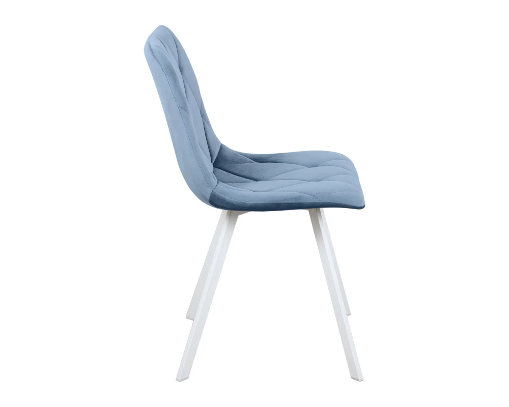 Стул обеденный Рокки ножки прямоугольные белые