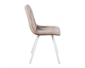 Стул обеденный Рокки ножки прямоугольные белые images