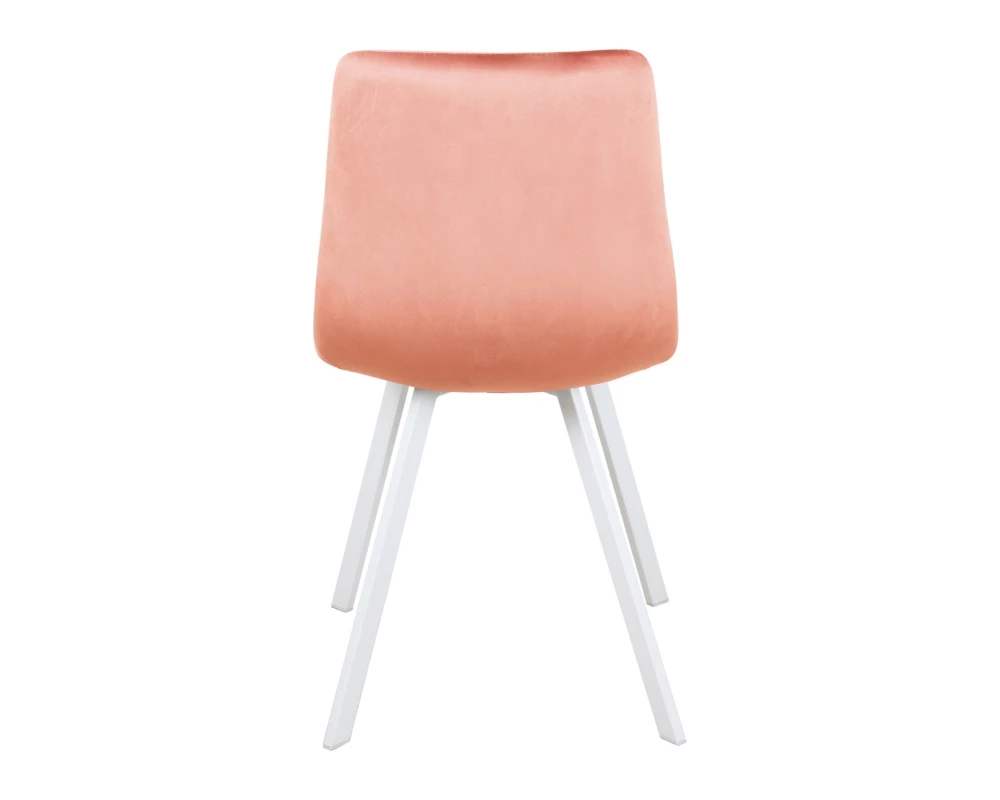 Стул обеденный Рокки ножки прямоугольные белые