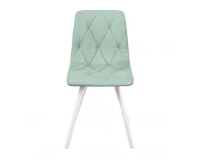 Стул обеденный Рокки ножки прямоугольные белые images