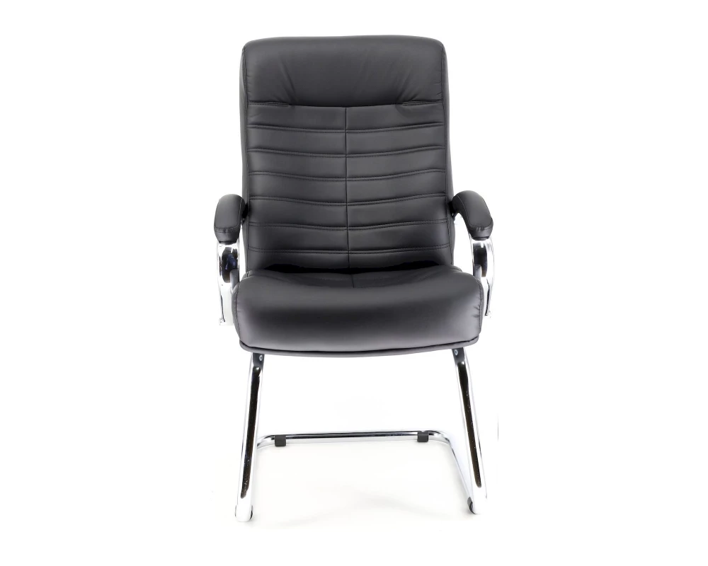 Кресло Everprof Orion CF Экокожа, Черный