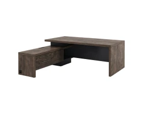 Стол руководителя с опорной тумбой T-20л.1000 Торстон images