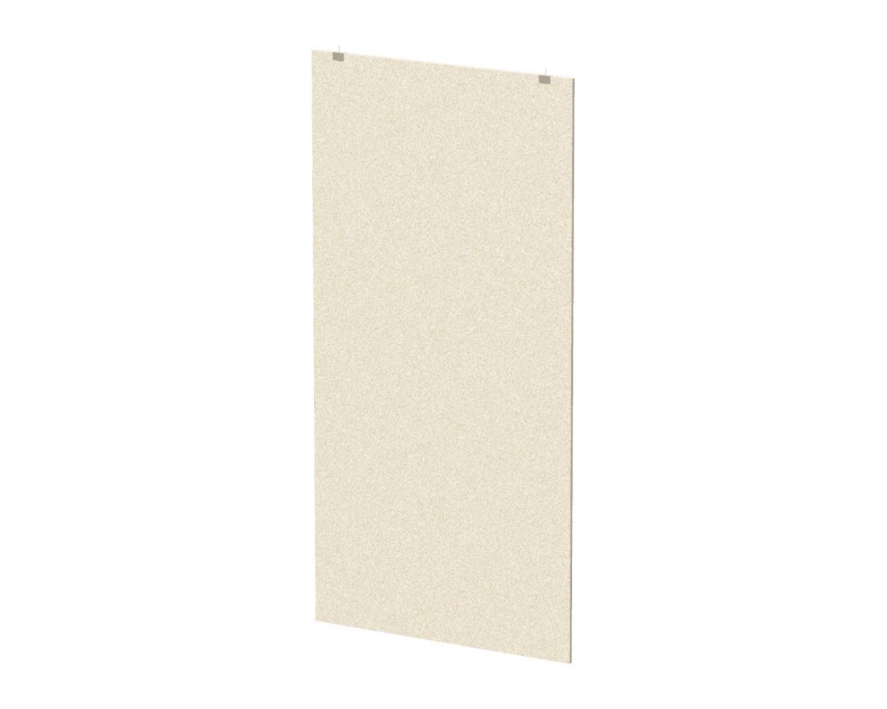 Перегородка без декора 120х1,2х240 Forest Office Лебединый пух