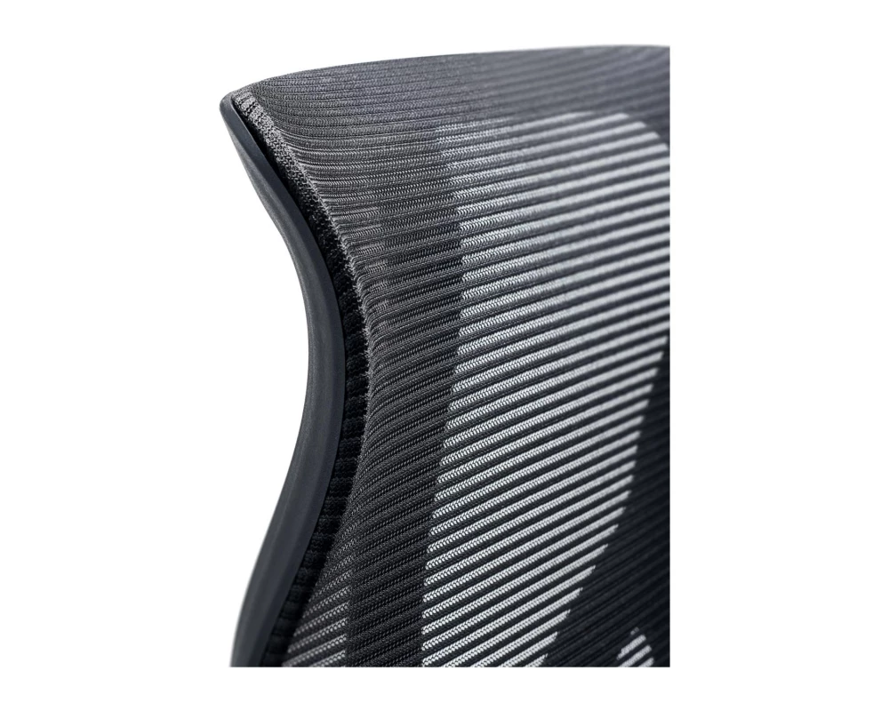 Кресло VIKING-11 M122С-1 Сетка/Ткань, Черный