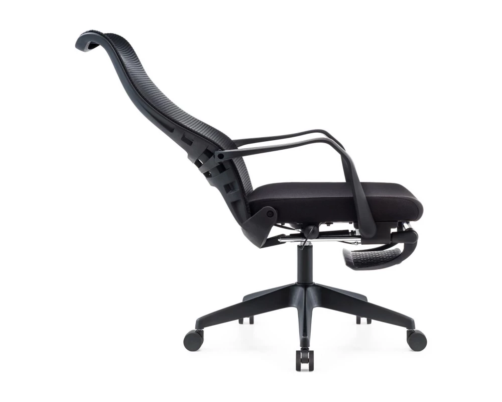 Кресло VIKING-51 M121-1 Сетка/Ткань, Черный