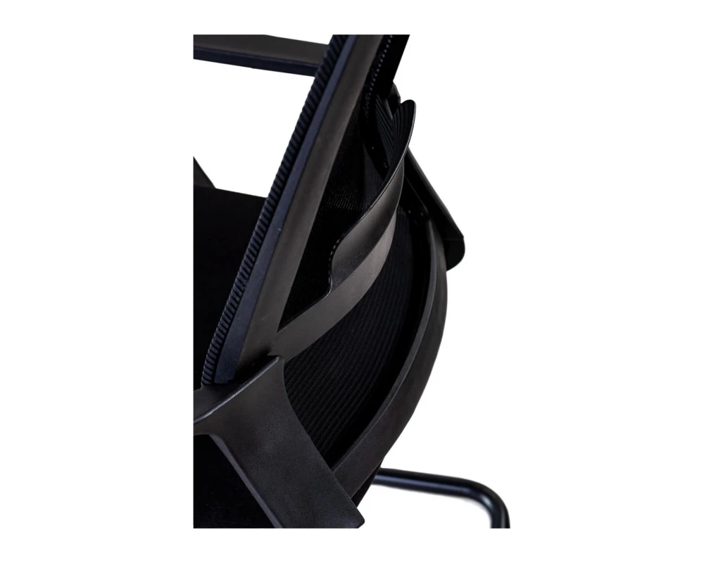 Кресло VIKING-93 MAS-V817 Сетка/Ткань, Черный