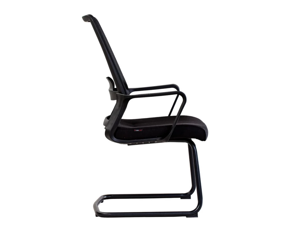 Кресло VIKING-93 MAS-V817 Сетка/Ткань, Черный