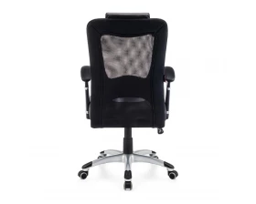 Кресло Vincent 2627 Ткань/Экокожа, Черный images