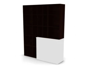 Стеллаж угловой левый 158,8x35,2x198,5 Accord Director images