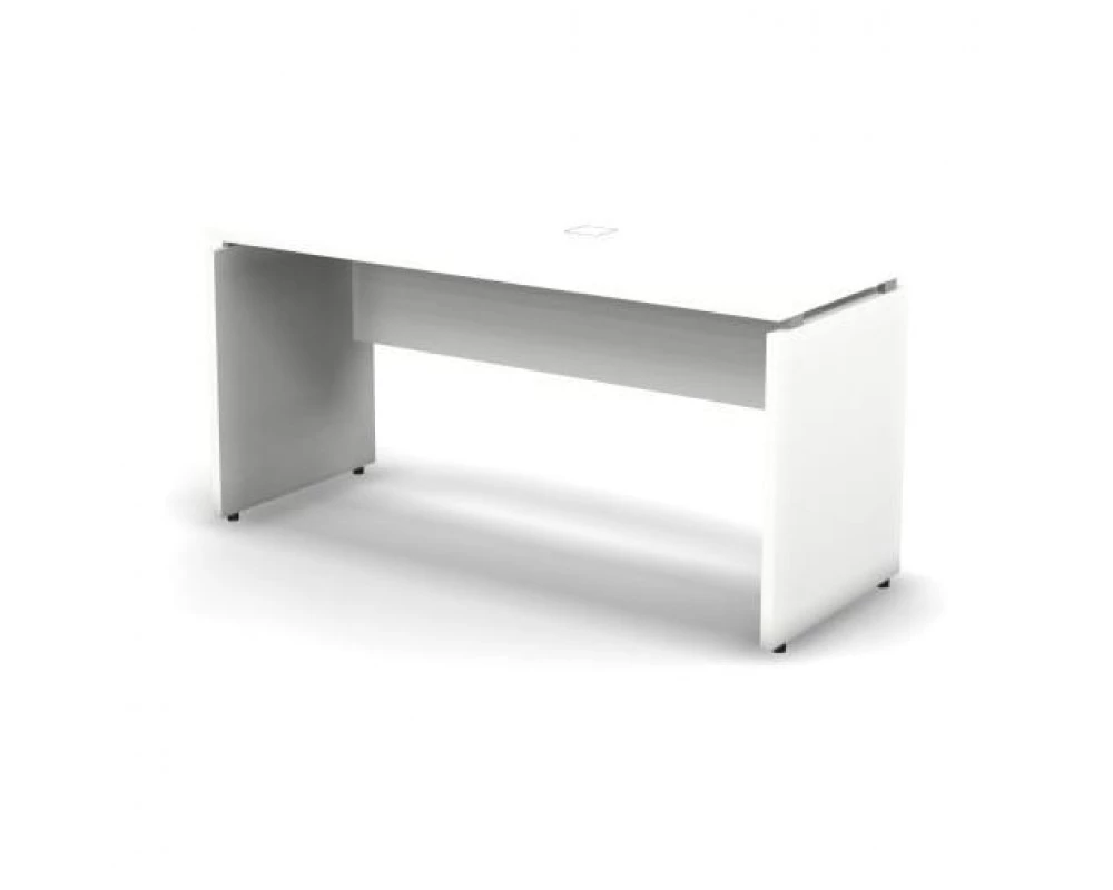 Стол рабочий ДСП с кабель каналом 158x60x74,3 Europe