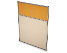 Перегородка напольная комби ЛДСП+Ткань 700x1600x29 Арго images