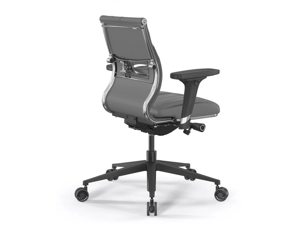 Кресло Samurai S4-11D M26.B11.G24.W26 Экокожа, Серый