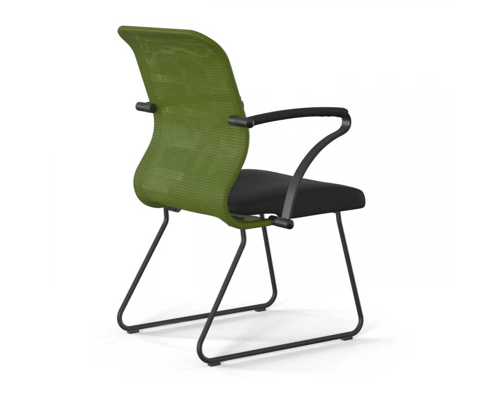 Кресло Sit 8 M4-8K F57 (подл.1) Сетка/Ткань, Зеленый/Черный