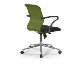 Кресло Sit 8 M4-8K M09.B23.G18.W01 Сетка/Ткань, Зеленый/Черный images