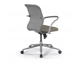 Кресло Sit 8 M4-9K M09.B23.G18.W01 Сетка/Ткань, Серый/Песочный images