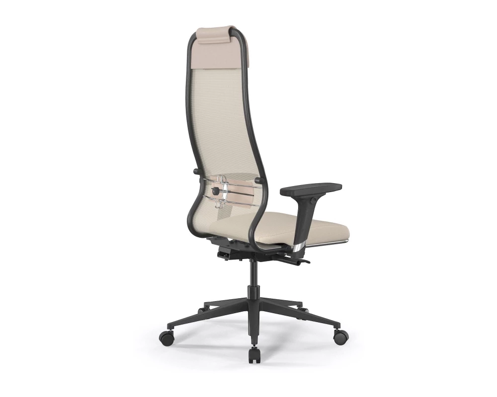 Кресло SynchroSit 10 B1-115D M23.B11.G19.W02 Сетка/Экокожа, Молочный