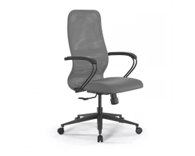 Кресло SynchroSit 8 B2-9K M25.B11.G19.W02 (подл.2) Сетка/Экокожа, Серый images