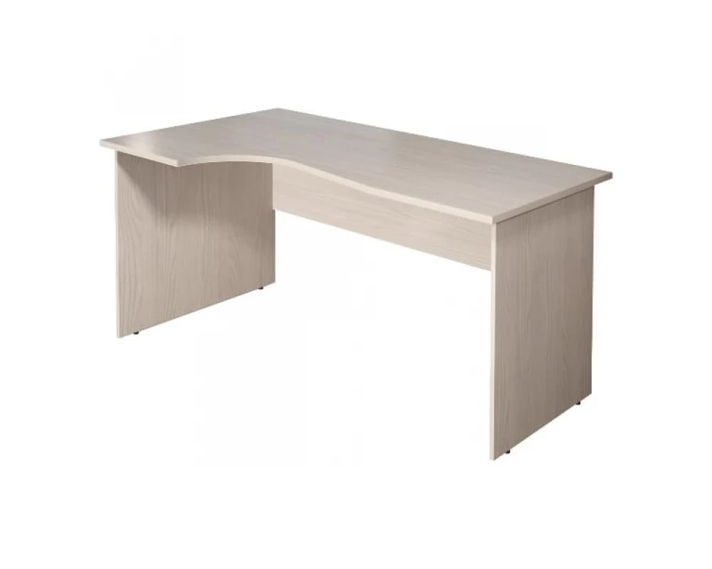 Стол криволинейный 1604х904(704)х756 левый Монолит