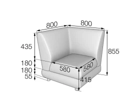 Модуль угловой MC Матрикс MVK images