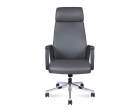 Кресло Norden Arco grey Экокожа, Серый images