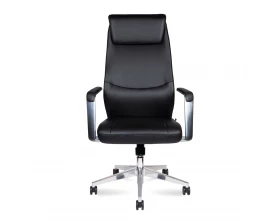 Кресло Norden Davos Black Экокожа, Черный images