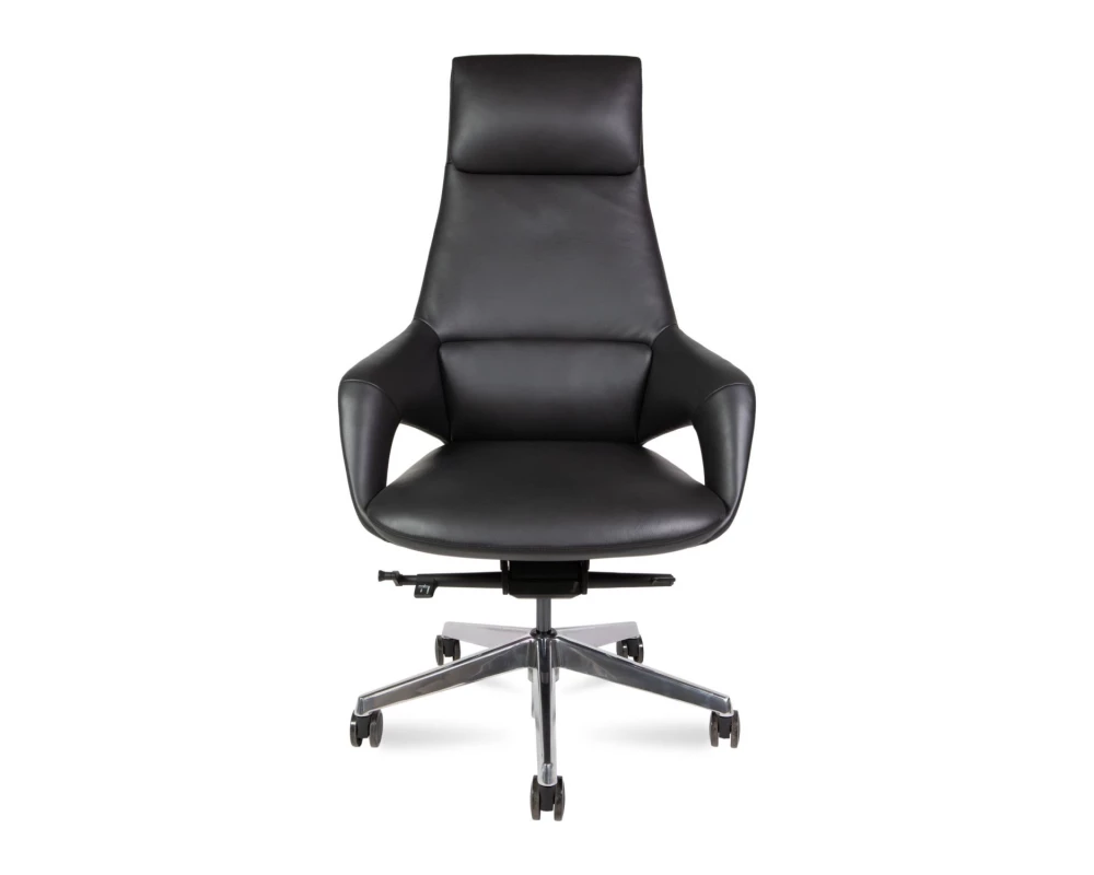 Кресло Norden Шопен Натуральная кожа, Черный