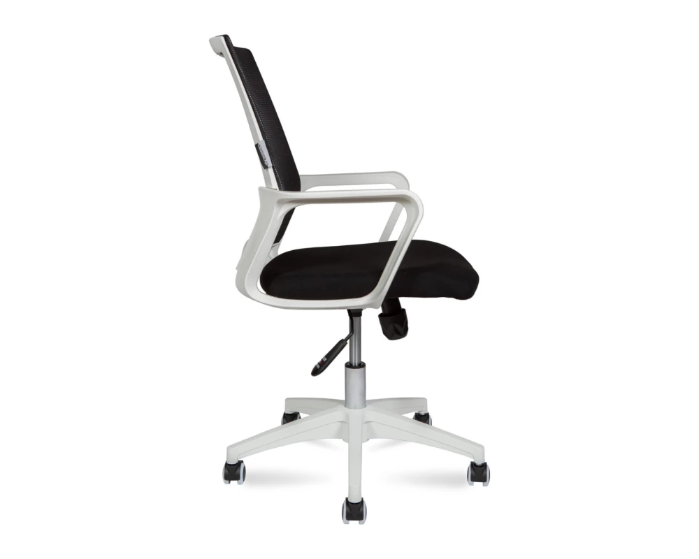Офисное кресло Norden Бит LB white Сетка/Ткань, Черный