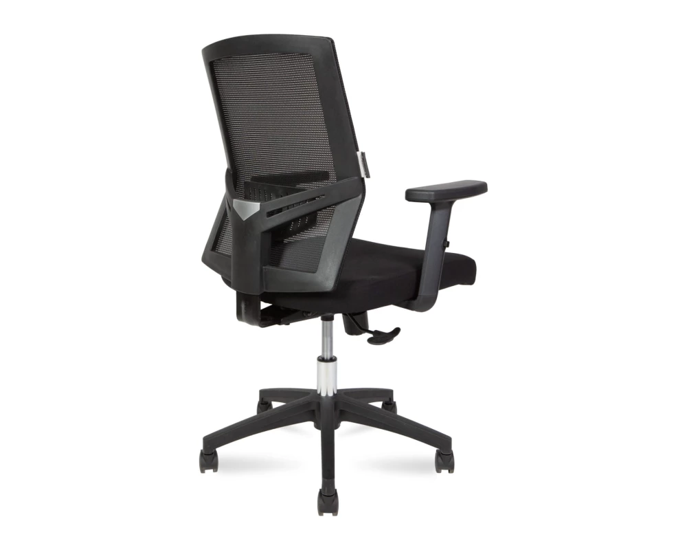 Кресло Norden Торонто LB пластик Сетка/Ткань, Черный