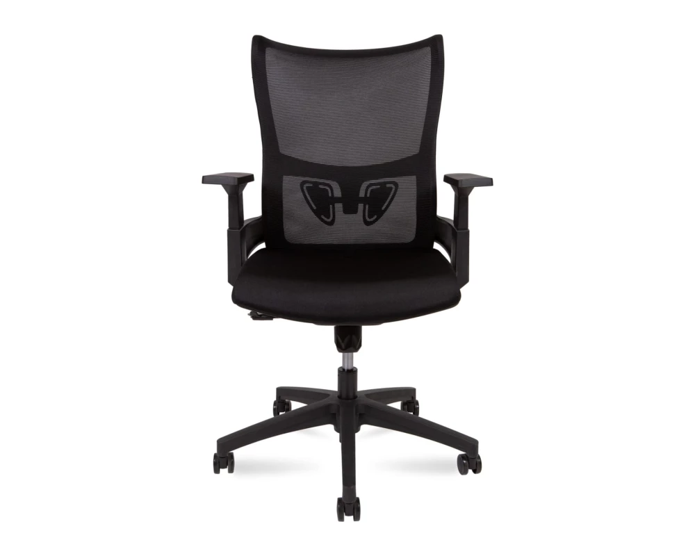 Кресло Norden Wave T LB Сетка/Ткань, Черный