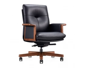 Кресло Norden Vivaldi LB Натуральная кожа, Черный images