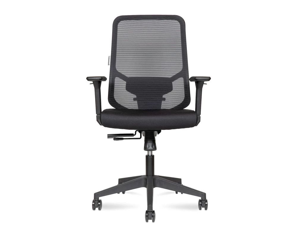 Кресло Norden Best LB Сетка/Ткань, Черный