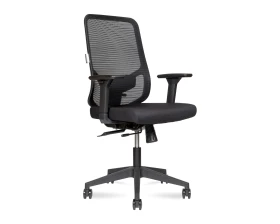 Кресло Norden Best LB Сетка/Ткань, Черный images