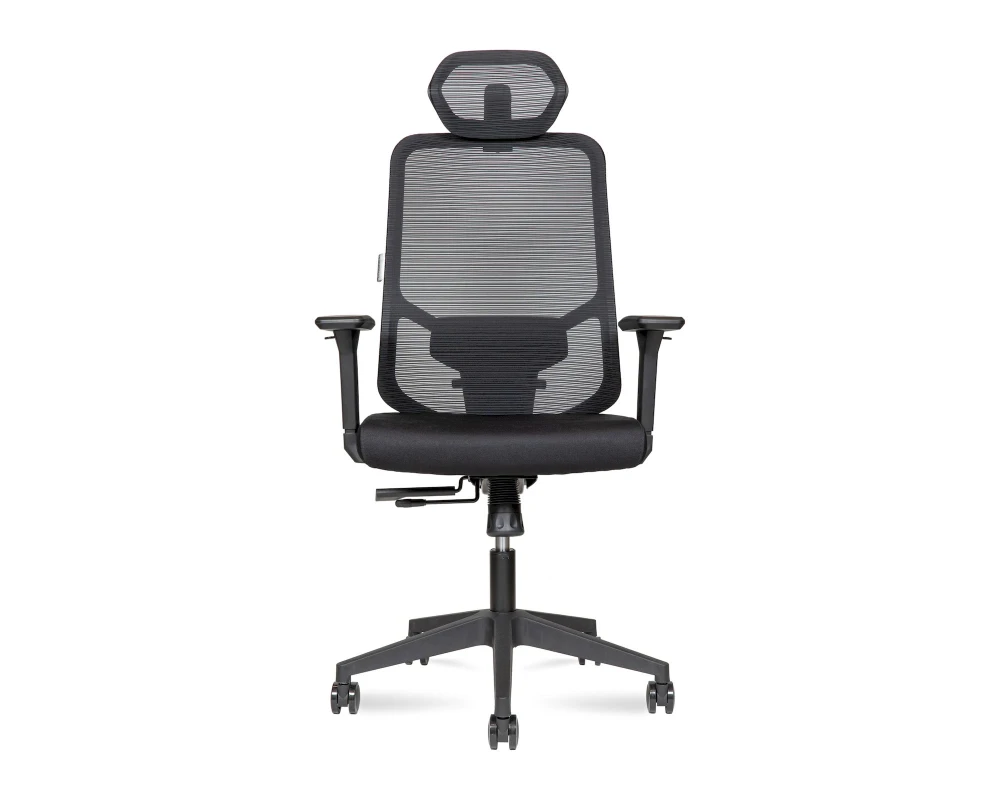 Кресло Norden Бэст / Best черный пластик Сетка/Ткань, Черный