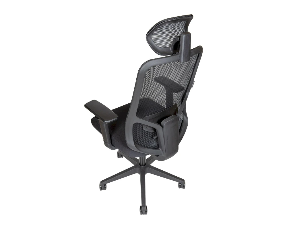 Кресло Norden Бэст / Best черный пластик Сетка/Ткань, Черный