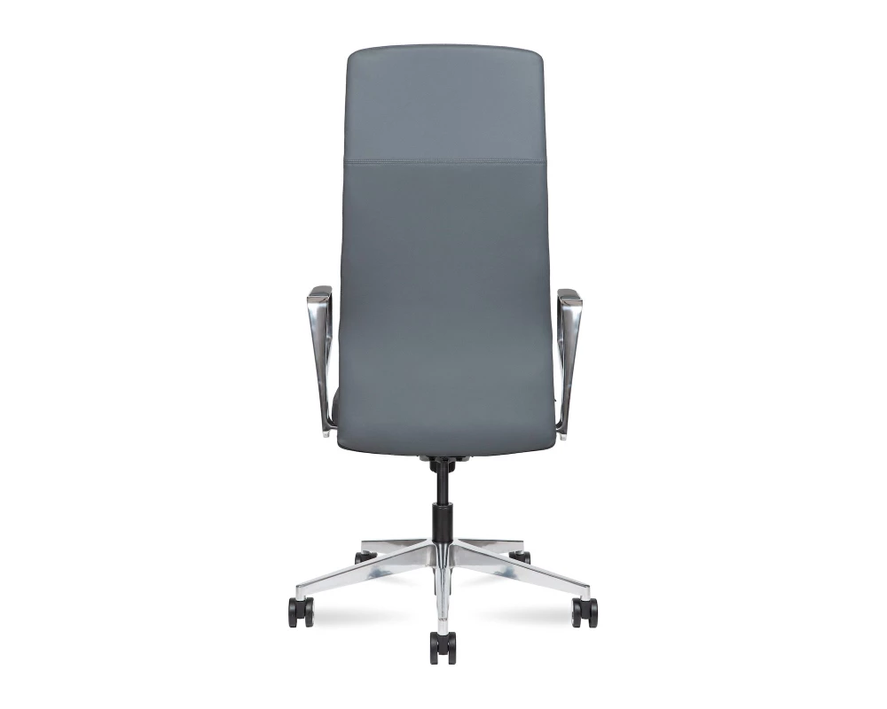 Кресло Norden West Натуральная кожа, Серый