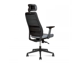 Кресло Norden Case Сетка/Ткань, Черный/Серый images