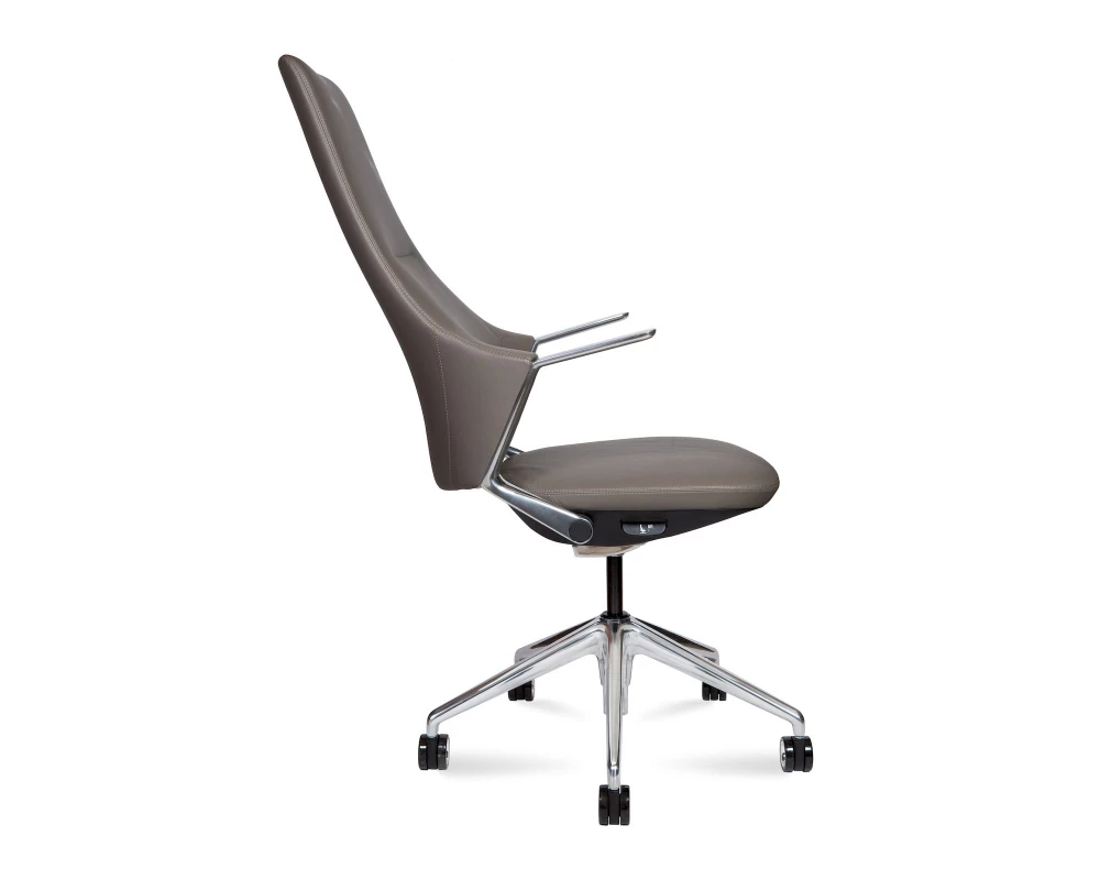 Кресло Norden Han Натуральная кожа, Серый