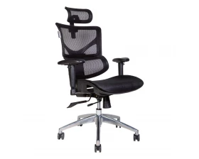 Кресло Norden Толедо люкс Сетка/Ткань, Черный images