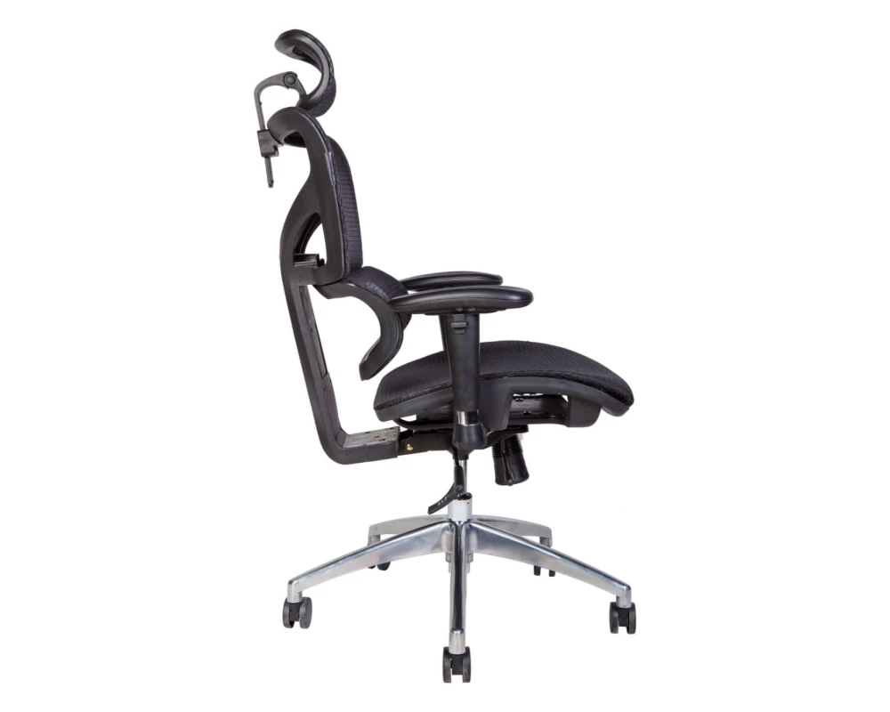 Кресло Norden Толедо люкс Сетка/Ткань, Черный