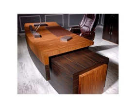 Стол руководителя с этажером Мерсин images