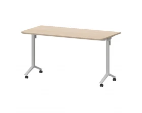 Стол мобильный складной радиусный МБ22-140.70Р 1400x700x750 Моби images