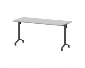 Стол мобильный складной радиусный МБ22-160.70Р 1600x700x750 Моби images