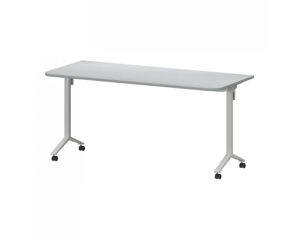 Стол мобильный складной радиусный МБ22-160.70Р 1600x700x750 Моби