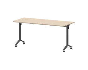 Стол мобильный складной радиусный МБ22-160.70Р 1600x700x750 Моби images