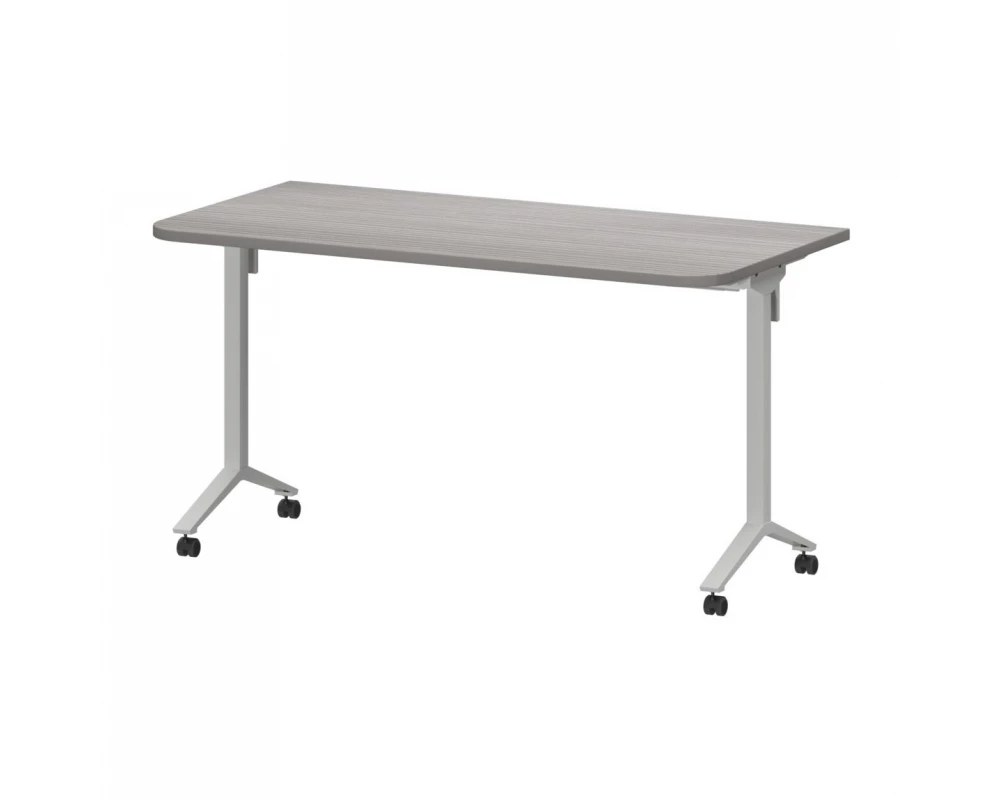 Стол мобильный складной радиусный МБ25-140.70Р 1400x700x750 Моби